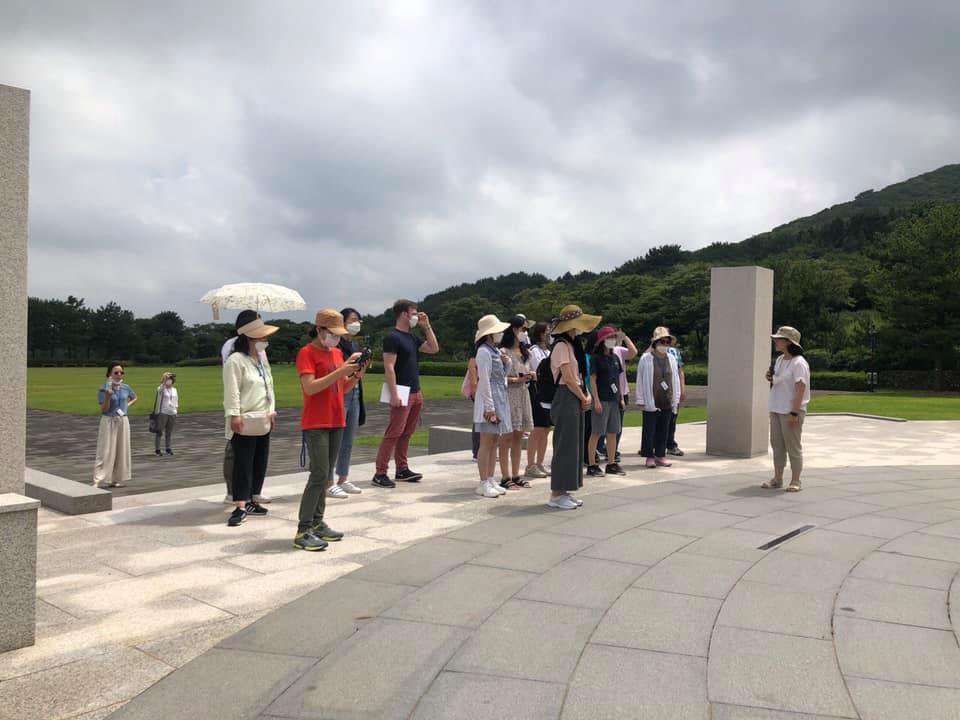 At Jeju Peace Park