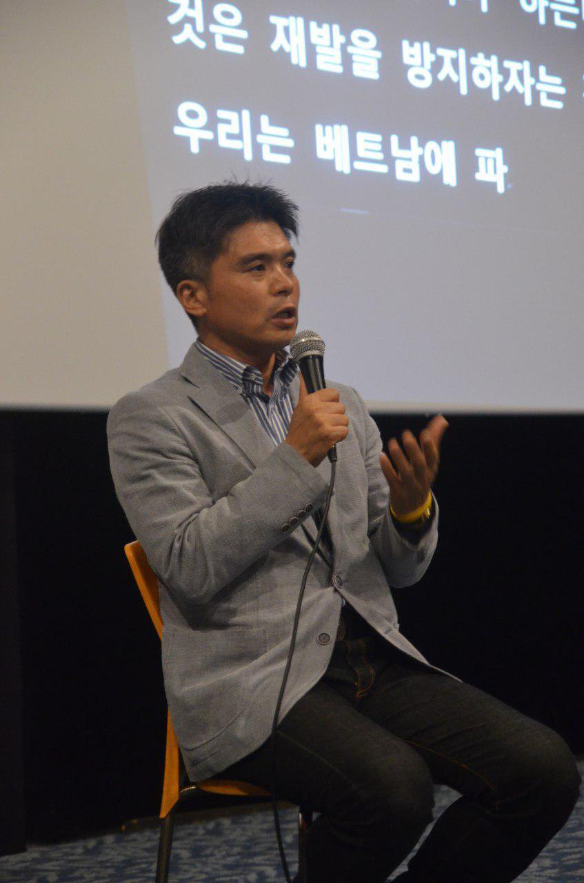 인천인권영화제 영화 <기억의 전쟁>에 대한 대화의 시간에 양성주 제주다크투어 운영위원이 대담에 참여했습니다