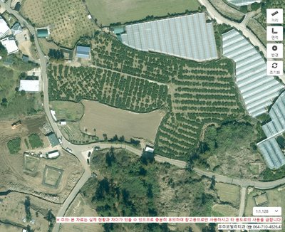 Aerial imagery of the Gangnam Wooyoung area in 2024