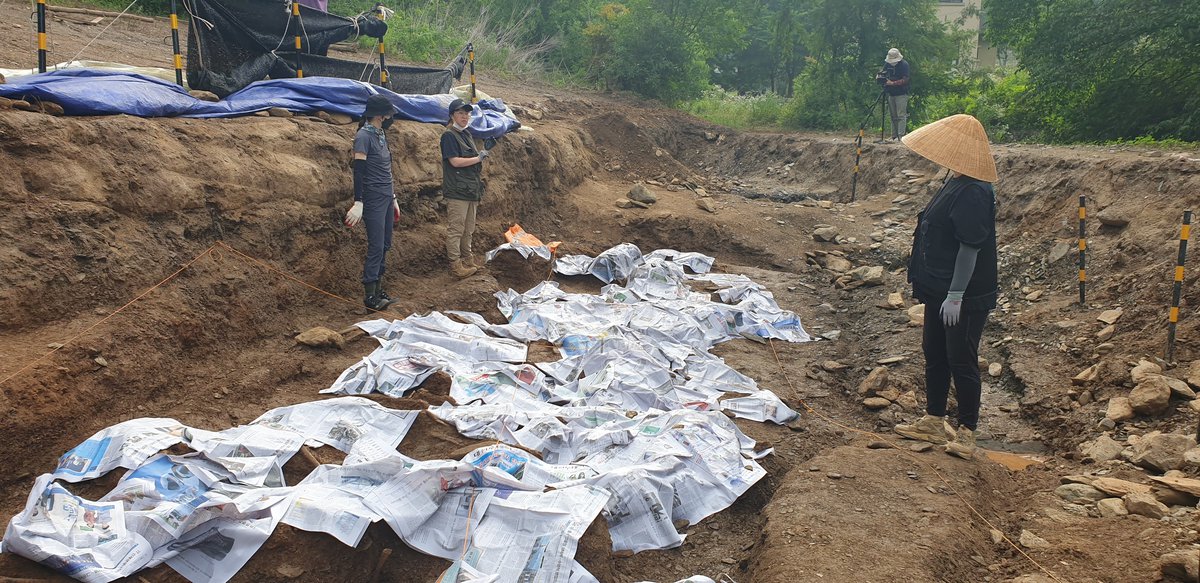 2022.06.25. 대전광역시 산내골령골 한국전쟁 민간인학살 유해발굴 현장, 제주다크투어 제공