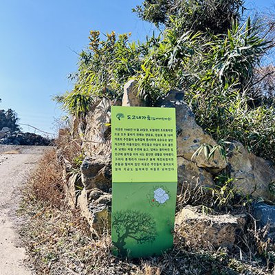 도고내가름 안내판 (2026.02.12. 촬영)